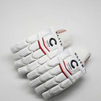 Champ ELITE Pro Batting Gloves - Red and White - Adults - Academy