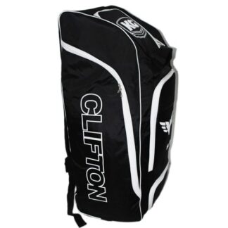 KG DUFFLE WHEELIE - Black - White - SLAYER