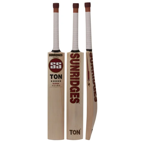 SS RETRO SUPER English Willow Cricket Bat - Size4 - 5