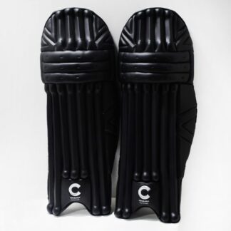 Champ Test Pro Batting Leg guard - Black  - Large Adult