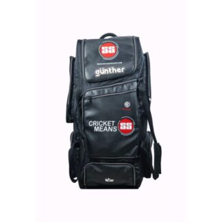 SS Gunther Black Cricket Kit Bag