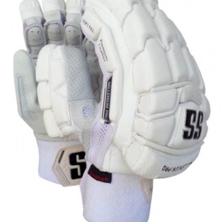SS Millenium Pro White Batting Gloves - Adults - RH